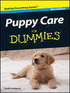 Puppy Care For Dummies (eBook)